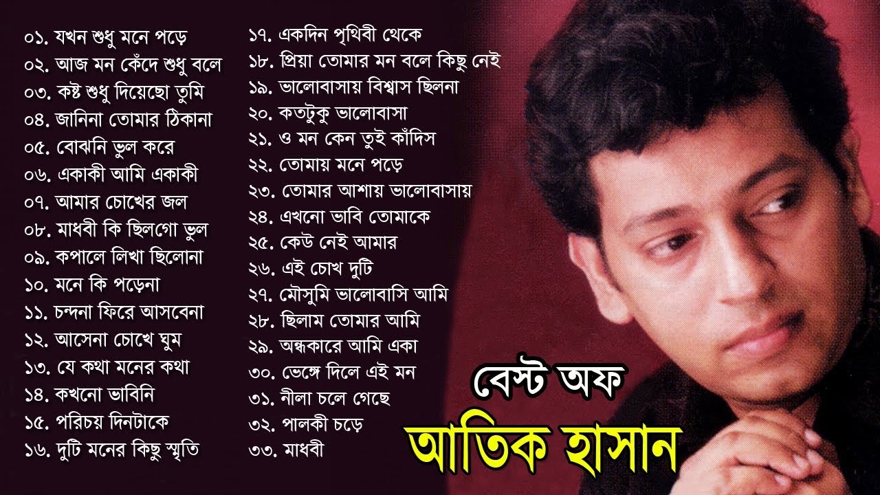 Atik Hasan Best Songs Ever        Bangla Songs