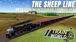 Train World Island Map #13 - New region, new industry, sheep. Lets get them to market