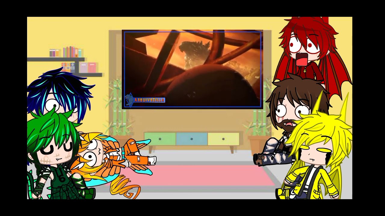 Kaijus reagindo a quem e Godzilla Earth.{GC}