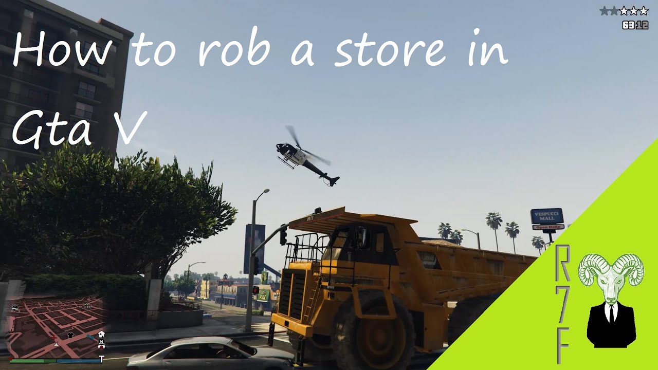 How To Rob A Store In Gta V YouTube 