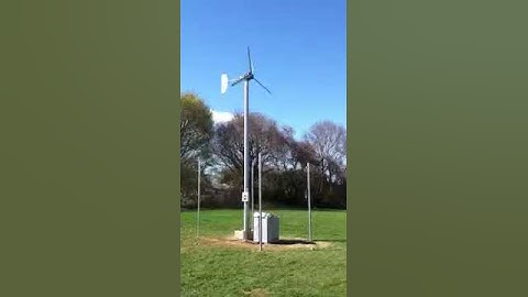 Umassd engineers wind turbine