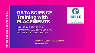 Data Science Training in Bangalore with Placements - Inventateq is the Best Institute to Learn