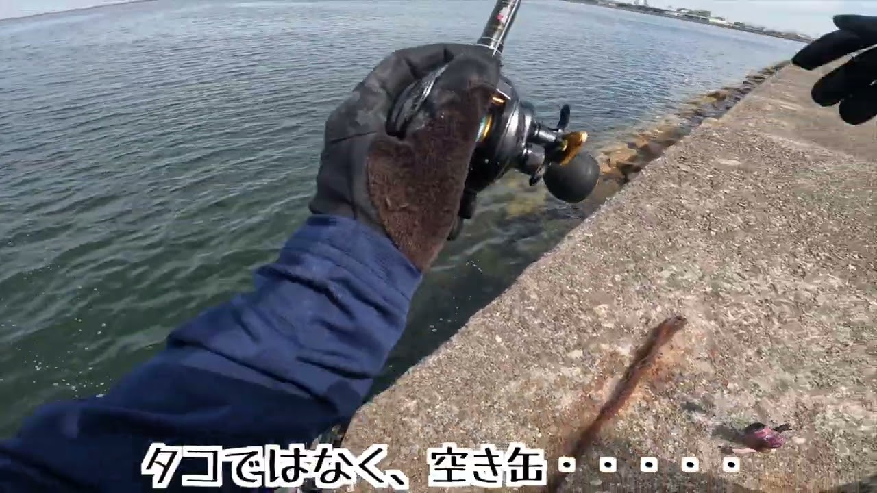 【釣行】タコが連日釣れているようなので、今回もタコ釣行