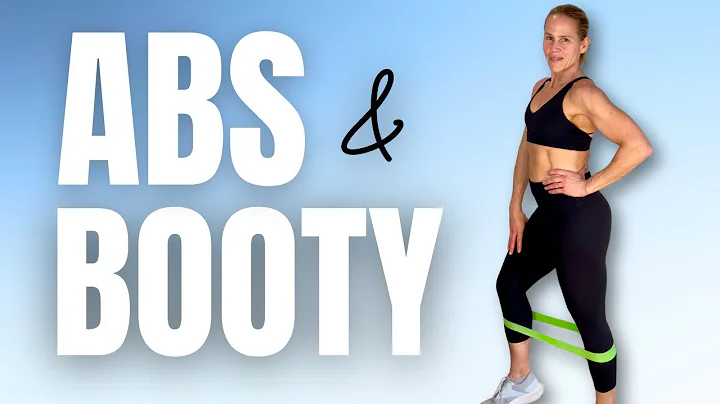 30 MIN Booty & Abs Mini Band & Weights | Glutes + Core | Sculpt