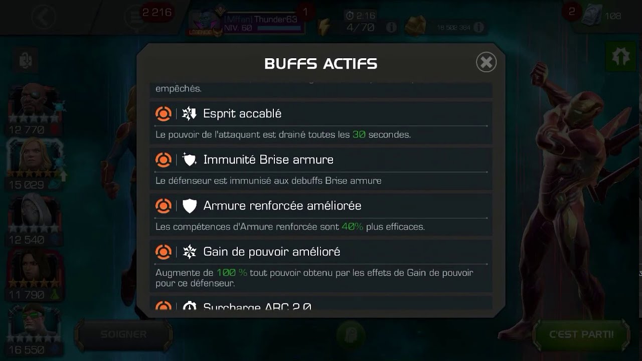 CAPTAIN MARVEL VS 6.3.4 BOSS IMIW (ARMOR BREAK IMMUNITY)