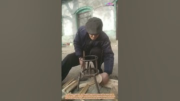 Crafting Efficiency: The Homemade Firewood Splitter