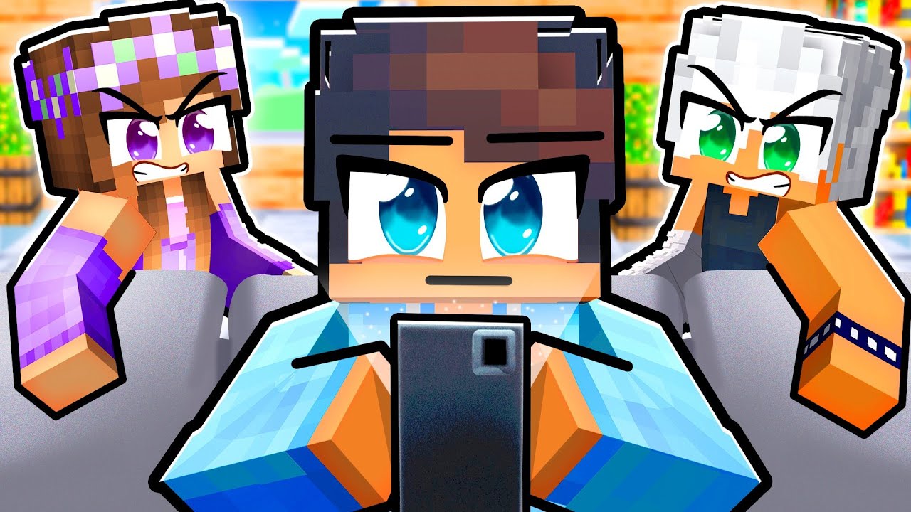 Ignoring My Friends for 24 Hours in Minecraft!