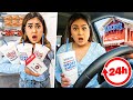 I ONLY ATE ZAXBYS FAST FOOD FOR 24 HOURS CHALLENGE!!!