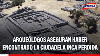 🔴🔵 Arqueólogos aseguran haber encontrado la ciudadela inca perdida: T'aqrachullo