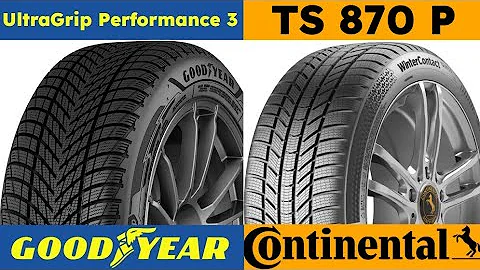 Goodyear UltraGrip Performance 3 vs Continental WinterContact TS 870 P