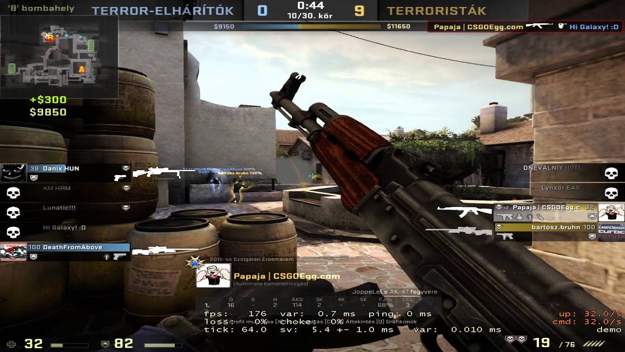 CS : GO - map: Inferno - Overwatch - nick name - Papaja | CSGOEgg.com - hack or no hack ???