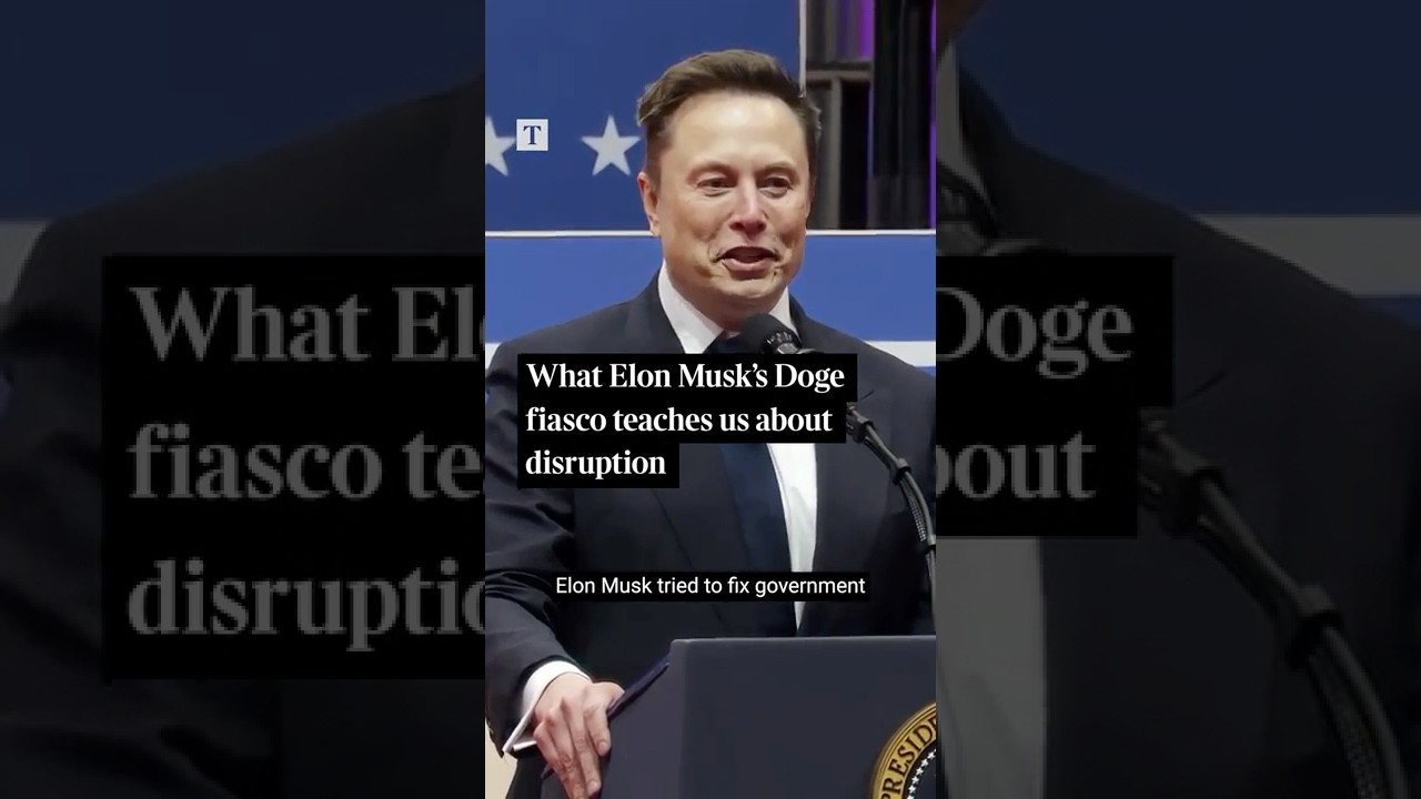 What Elon Musk's DOGE Disaster Teaches Us About Disruption 