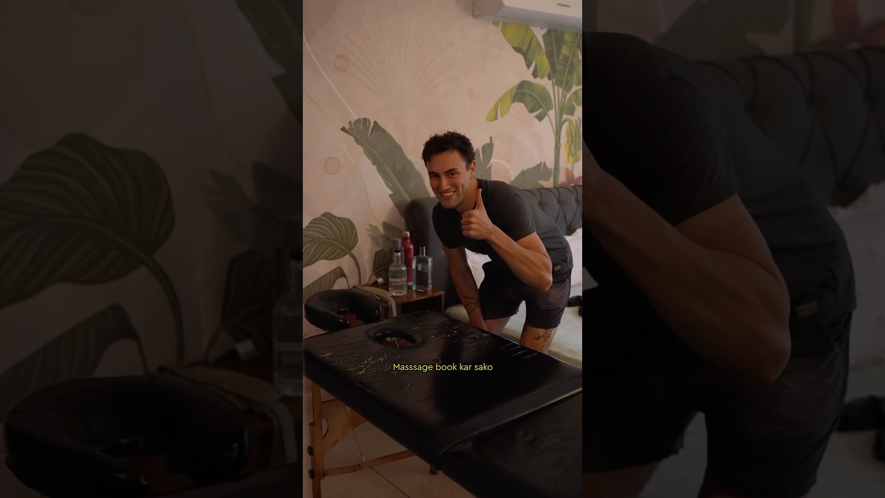 My White Friends’s First Desi Home Massage
