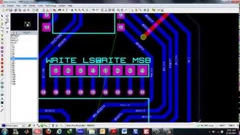 PCB designing in Proteus ARES
