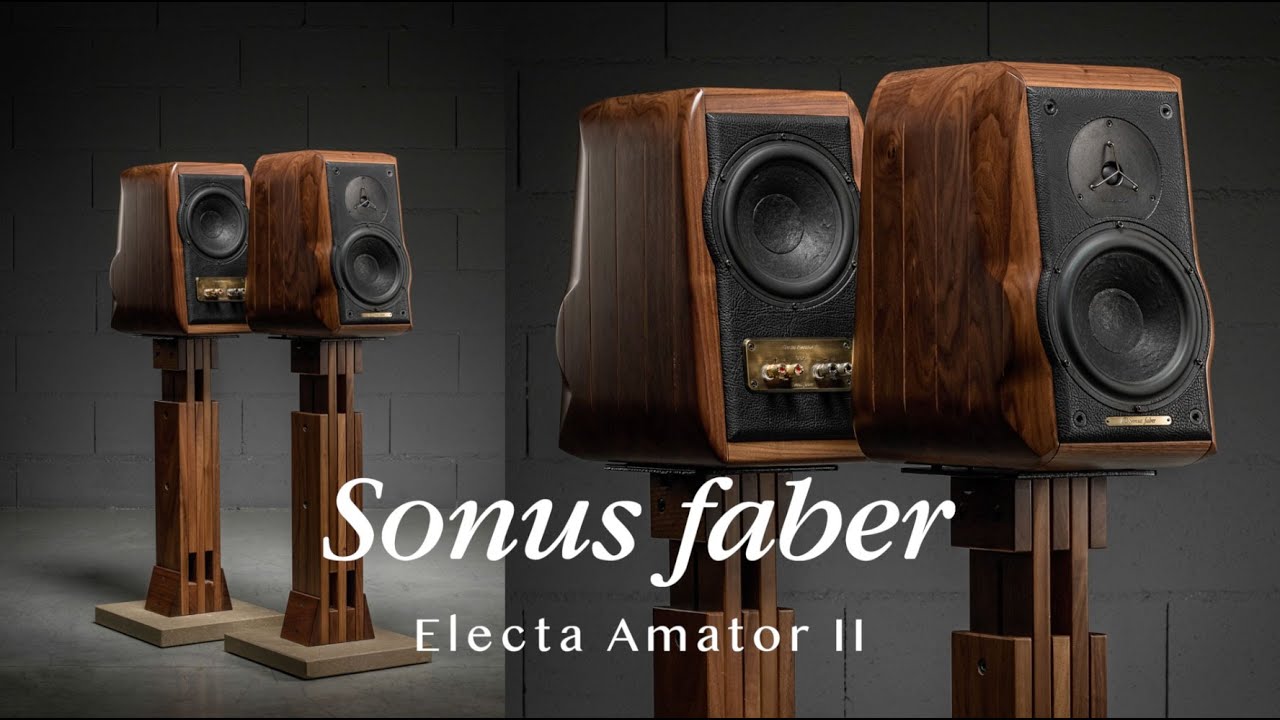 Sonus faber speaker 3種聴き比べ Concertino Electa Amator elipsa