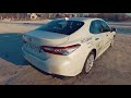 2020 Toyota Camry. Краткий обзор комплектации Тойота Камри Престиж. Снято на Dji Pocket 2.