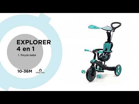 Globber - Tricycle 4 en 1 - Mon Ptit Hêtre Grenoble