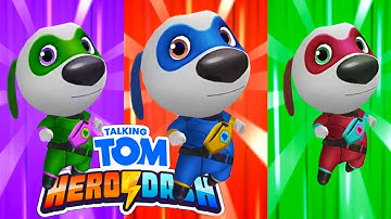 Talking Tom Hero Dash - Hank - 3 x - Gameplay, Android - LILU