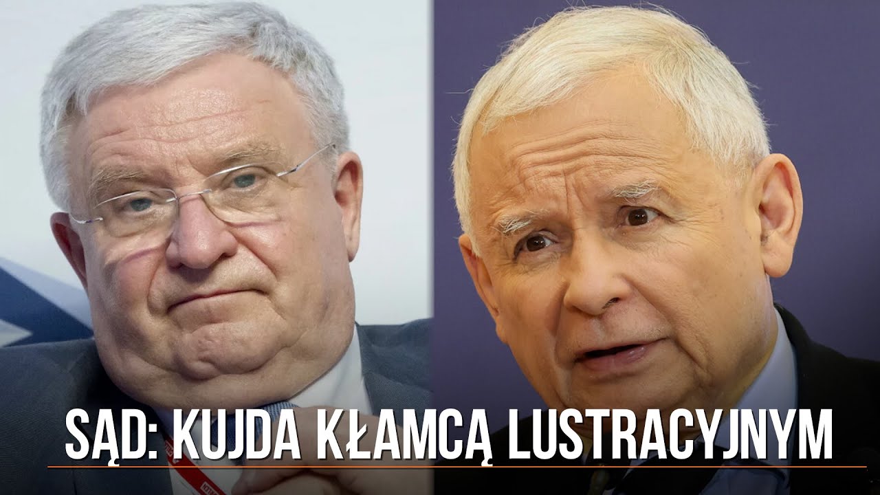 Bliski współpracownik Kaczyńskiego uznany za kłamcę lustracyjnego. Tak skomentował to prezes PiS - YouTube