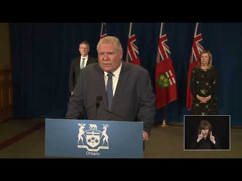 Le premier ministre Ford offre une mise à jour sur la COVID-19 | Le 13 avril 2020 Le premier ministre Ford offre une mise à jour sur la COVID-19 | Le 13 avril 2020