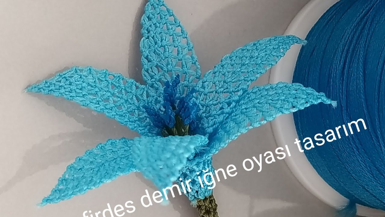 670- KUSURSUZ DÜZ YAPRAKLI İĞNE OYASI MODELİ ANLATIMLI YAPILIŞI