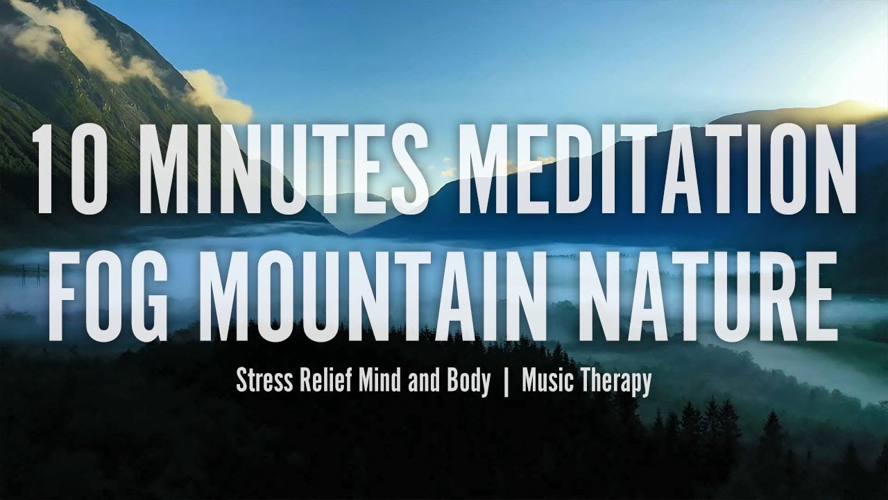 10 Minutes Meditation Music for Stress Relief Mind and Body | Fog ...