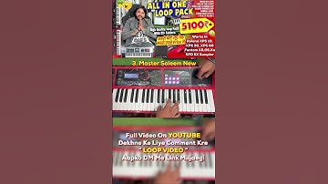 All In One Loop Pack 🎹 | Roland XPS 10,30,60 Loops | Indian Rhythm Loops | #Loops #RolandXPS30