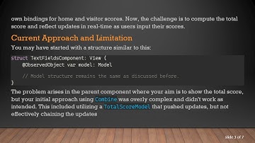Solving SwiftUI’s Reactive Challenge: Listening to Array Item Value Changes in Combine