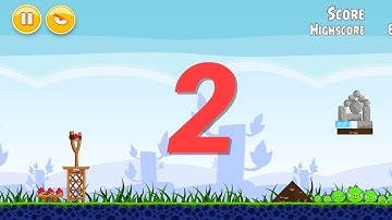 Rovio Classics Angry Birds - Gameplay Walkthrough Part 2 - Level 7-14 (iOS , Android)