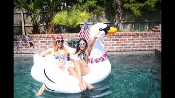 inflatable swan inflatable flamingo inflatable pool float