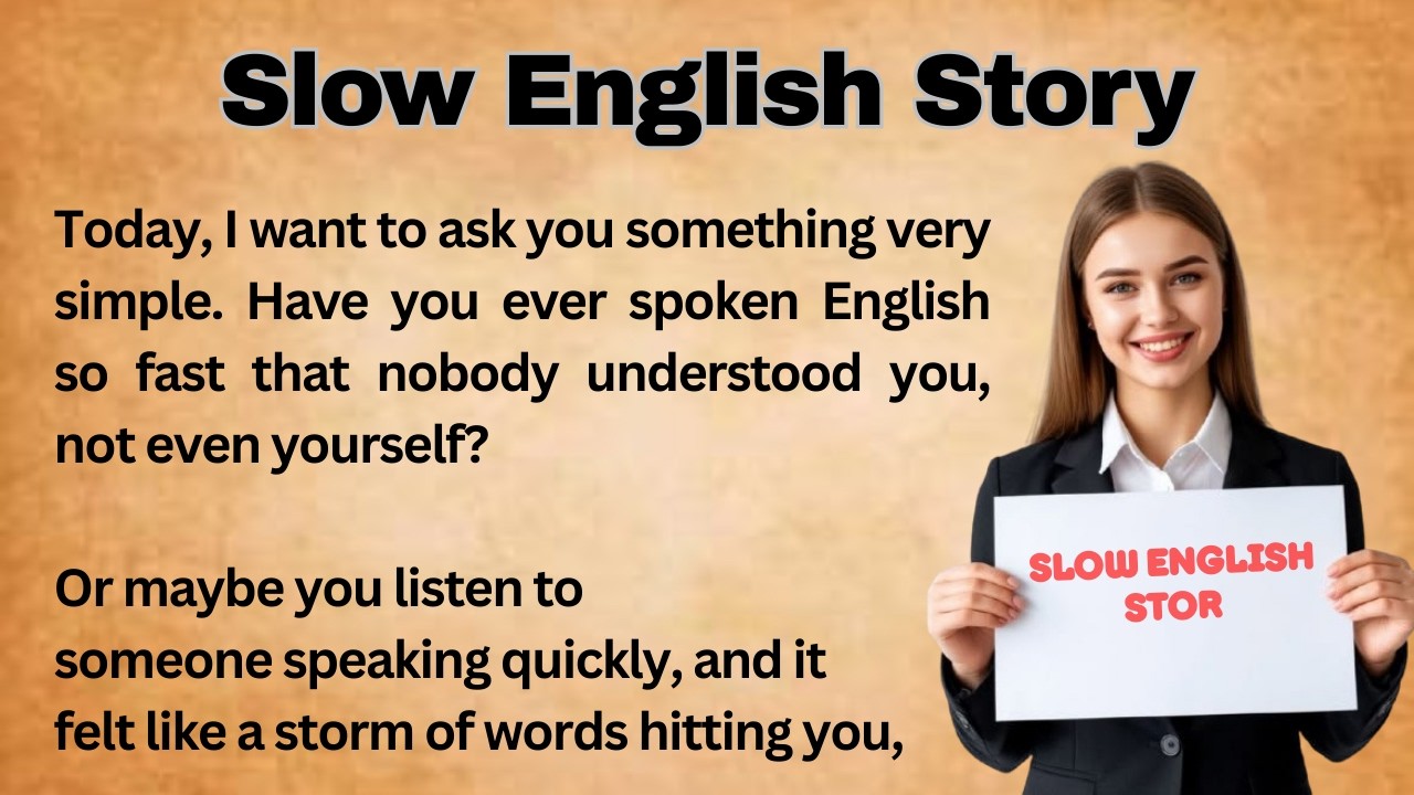 Why Slow English Talking Is Important | The Secret Power of Slow English Talking  Every Day English