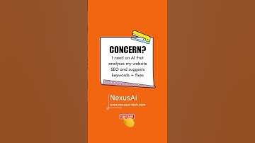 This AI Analyses Your Website SEO & Suggests Fixes Instantly 🔍 | Found on NexusAi 🚀 #aitools
