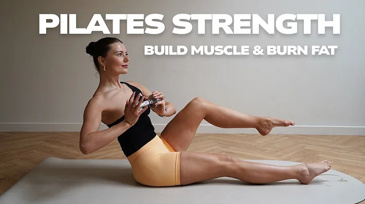 40 MIN PILATES WORKOUT TO BUILD MUSCLE & LOSE FAT- At Home Pilates Strength