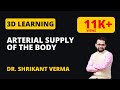 ARTERIAL SUPPLY OF BODY (3D Learning) Download the "Dr. Shrikant Verma Classes App"