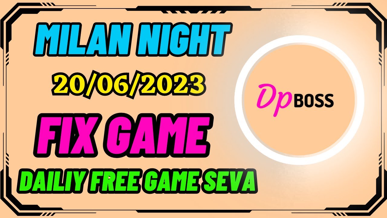 MILAN NIGHT 20/06/2023 MILAN NIGHT CHART MILAN NIGHT MATKA MILAN