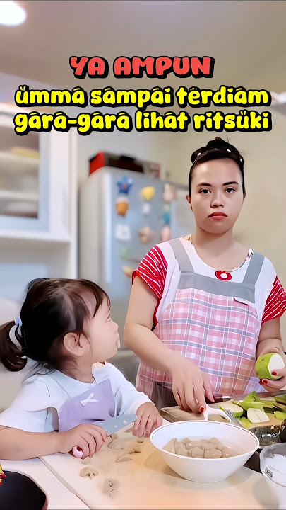 Download lagu YA AMPUN! UMMA SAMPAI TERDIAM GARA-GARA LIHAT RITSUKI #uenofamilyjapan #ritsuki
