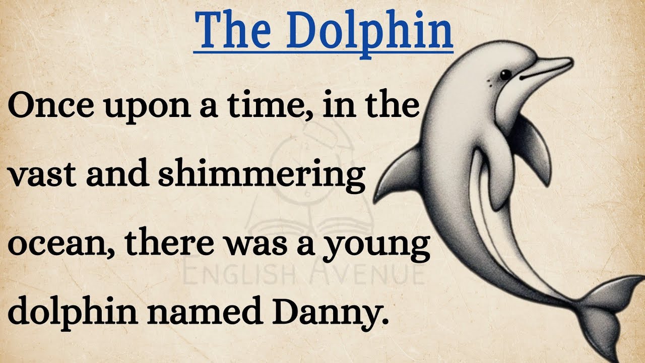 Outline Video The Dolphin English Story || English Speaking And Listening Practice Everyday | Improve Your English