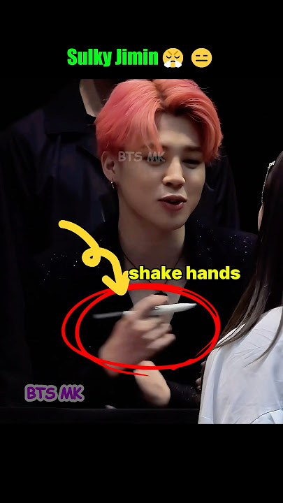 Jimin Being Adorably Sulky With ARMY 😆💜 #shorts #jimin #bts