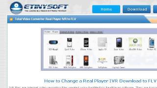 How-To Change A Real Player IVR Download To FLV