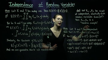 Independent Random Variables (Video 2)
