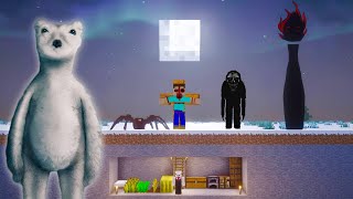 Surviving The Scariest Frozen Wasteland in Minecraft