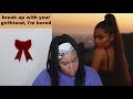 Ariana Grande - Break up with your girlfriend, i'm bored Music Video |REACTION|