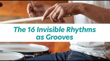 The "16 Invisible Rhythms" Drum Solo - JP Bouvet Method Course Vocab