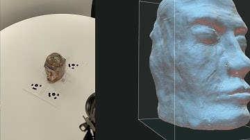 Photogrammetry. 3D Scan. Sculpture: Two-faced