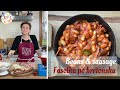 Polish Beans and sausage | One pot meal | Cooking Polish recipes