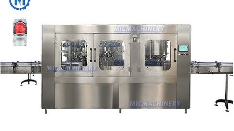 Carbonated Drink Filling Machine: Fill carbonated drink into cans(carbonated filling machine)