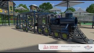 Details Bryan's new Legacy Park playground nears completion in Midtown News