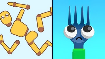 Fork N Sausage vs Ragdoll Break - Play TikTok All Levels Gameplay Challenge Walkthrough Android iOS