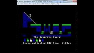 Jet Set Willy - BBC Micro Acorn - emulador BeebEm 4.14 - probado en Windows 7 x64