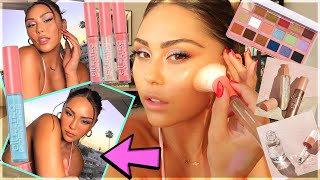 TESTING NEW DRUGSTORE MAKEUP: elf summer retro paradise collection | Roxette Arisa